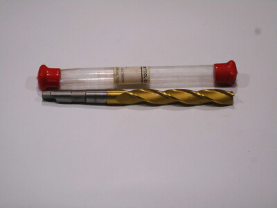 Harrington Tool 19mm Core Drill HSS TiN Coated 3 Flute MT2 Taper Shank w/ Tang 