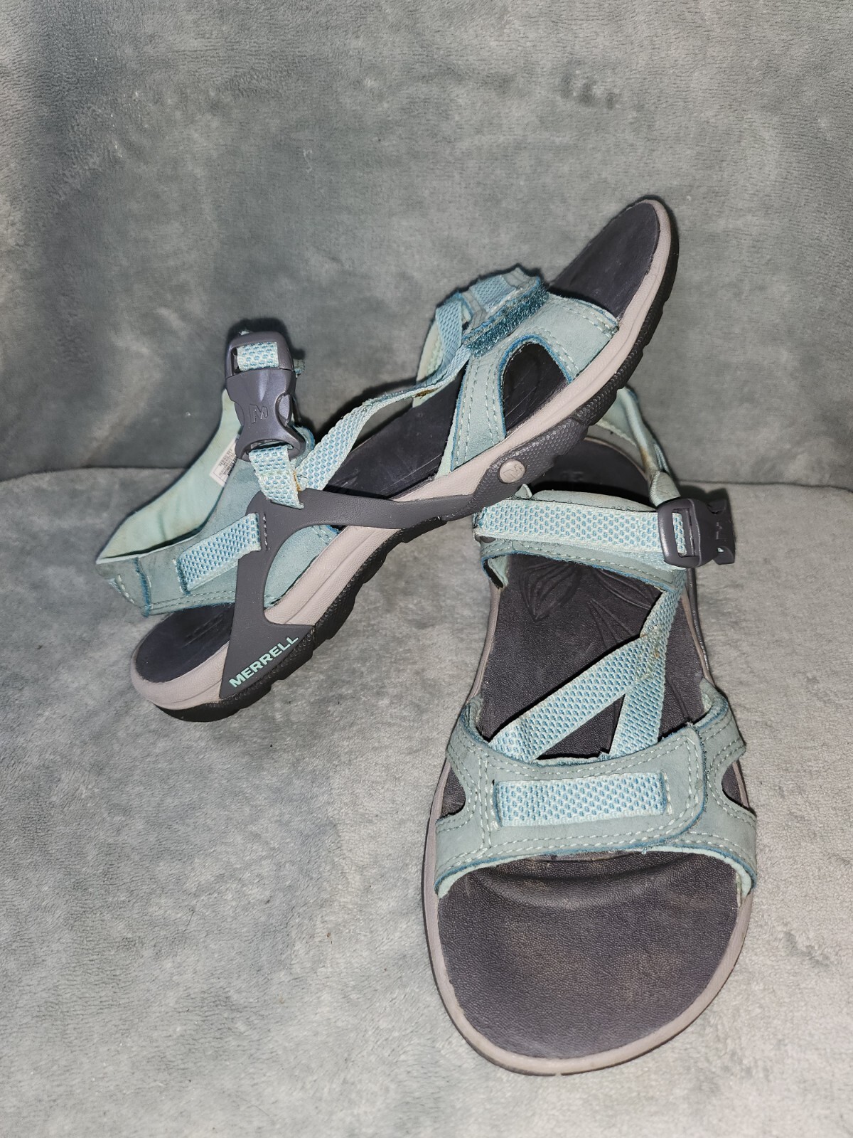 Sandali sportivi Merrell Bering da donna taglia 6 performance mare suola ammortizzata ad aria