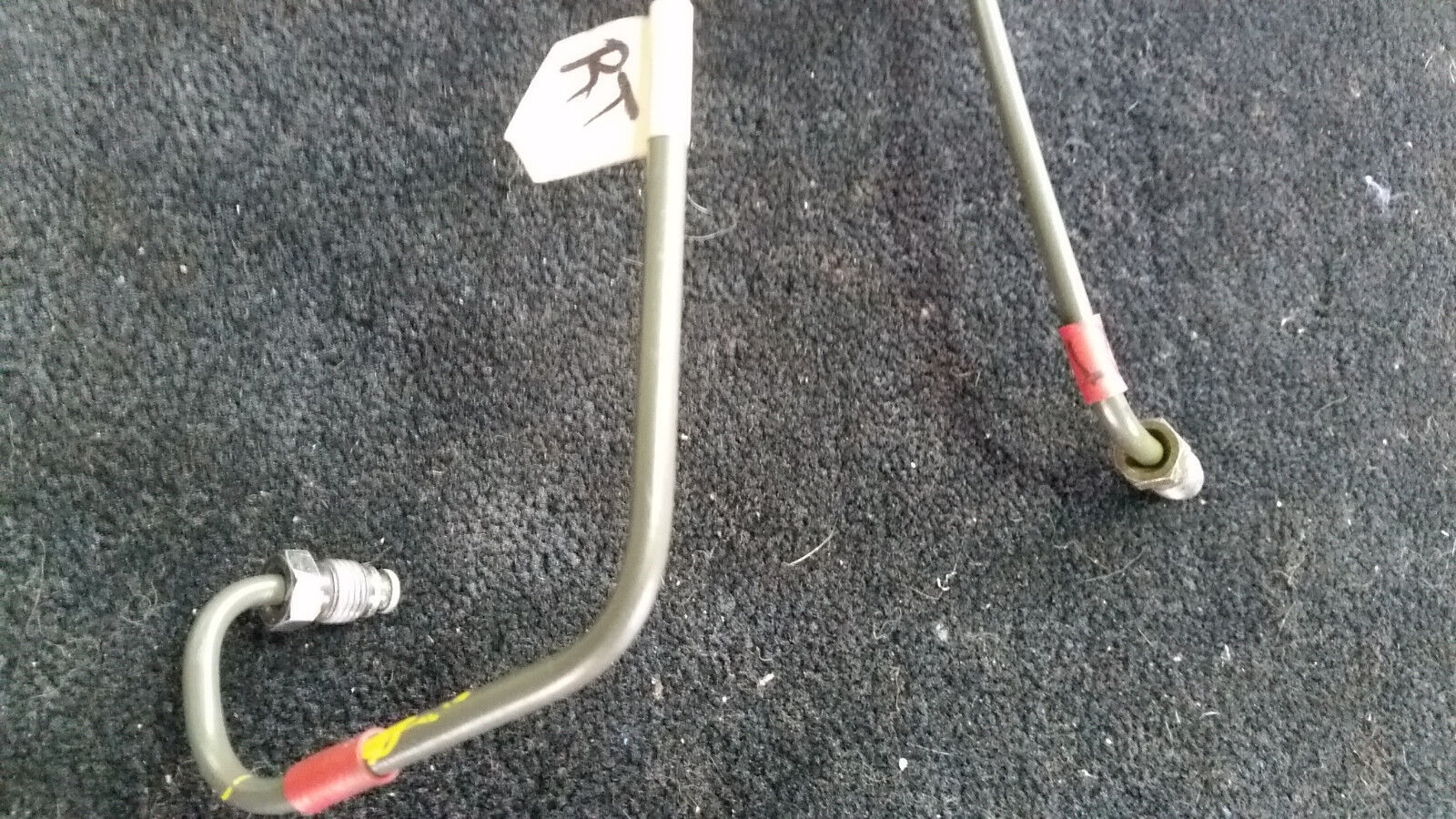 81 - 91 ROLLS ROYCE SILVER SPUR REAR GAS SPRING metal mineral oil line RIGHT