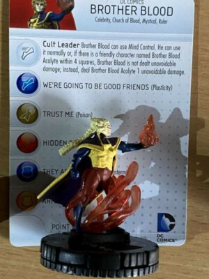 DC HeroClix - Teen Titans #051 Brother Blood (SR)