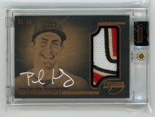 2014 Topps Dynasty Patch Auto #PGS Paul Goldschmidt #01/10