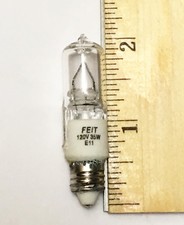 10X HIGH QUALITY Mini Candelabra Base E11 120V 35W 35 Watts Light Bulbs