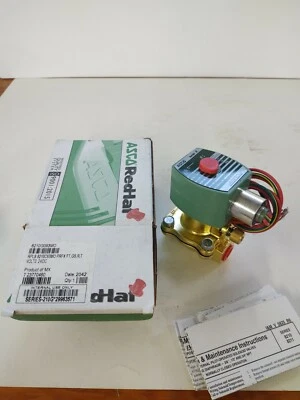 3/8" ASCO 8210G093MO Solenoid Valve 24V DC NEW IN BOX