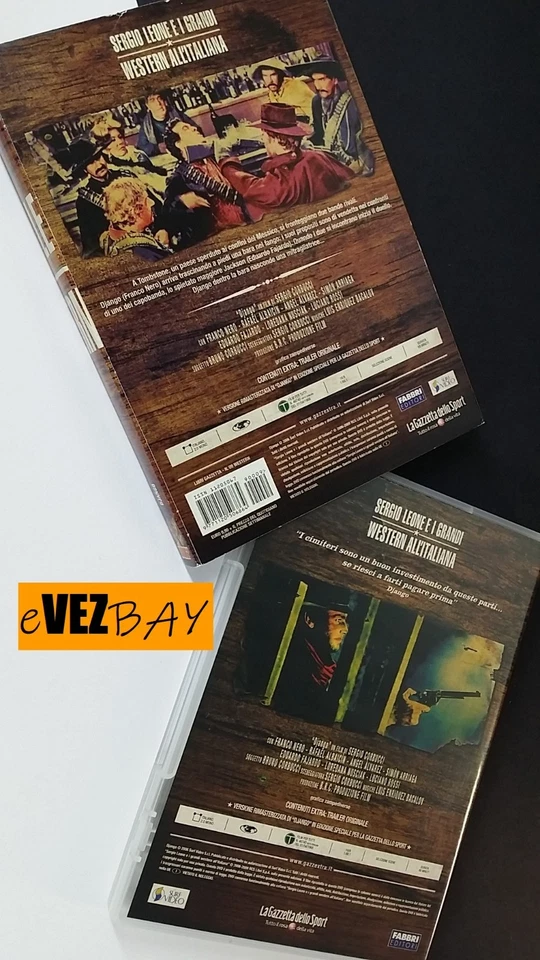 DVD - DJANGO con Franco Nero - FILM Western - ITA - Bild 2 von 4