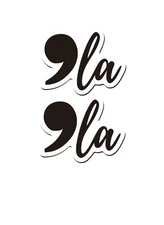 Generic Kamala Harris 2024 Election Magnet 6x4 Black White 2PCS Reflective