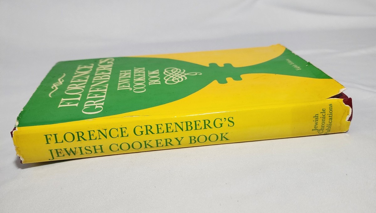 Jewish Cookery Book Florence Greenberg Hardcover VINTAGE 1963 | eBay