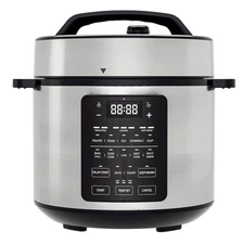 EDX Instant Cooker 6 Quart 7-in-1 Electric Pressure Cooker Multi-Function