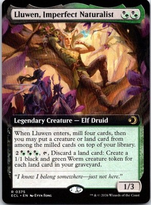 Lluwen, Imperfect Naturalist - Lorwyn Eclipsed (375) NM [ECL]