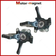 For 2013 - 2019 Nissan Versa Front LH RH Wheel Bearing Hub Knuckle Assembly Pair