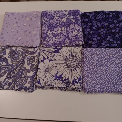 Quilting fabric purple charms video thumbnail