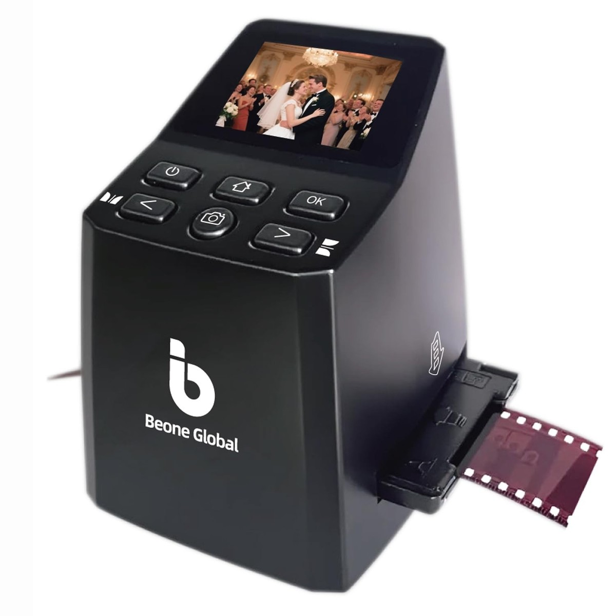Mini Film Scanner 16MP - Converts 35mm/135/126 Slides & Film to