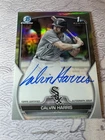 2023 Bowman Draft - Chrome Prospect Autographs Calvin Harris Refractor /499
