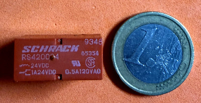 1stück SCHRACK RS420024 Printrelais 24V DC 1A TYCo TE Electronics OMRON Finder