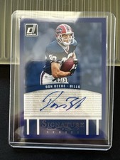 2024 Panini Donruss - Signature Series Don Beebe #SSE-DBE Blue 3/50 (AU)