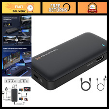HDMI Capture Card for PS5, PS4, Xbox, Switch DSLR - Game Streaming Recording