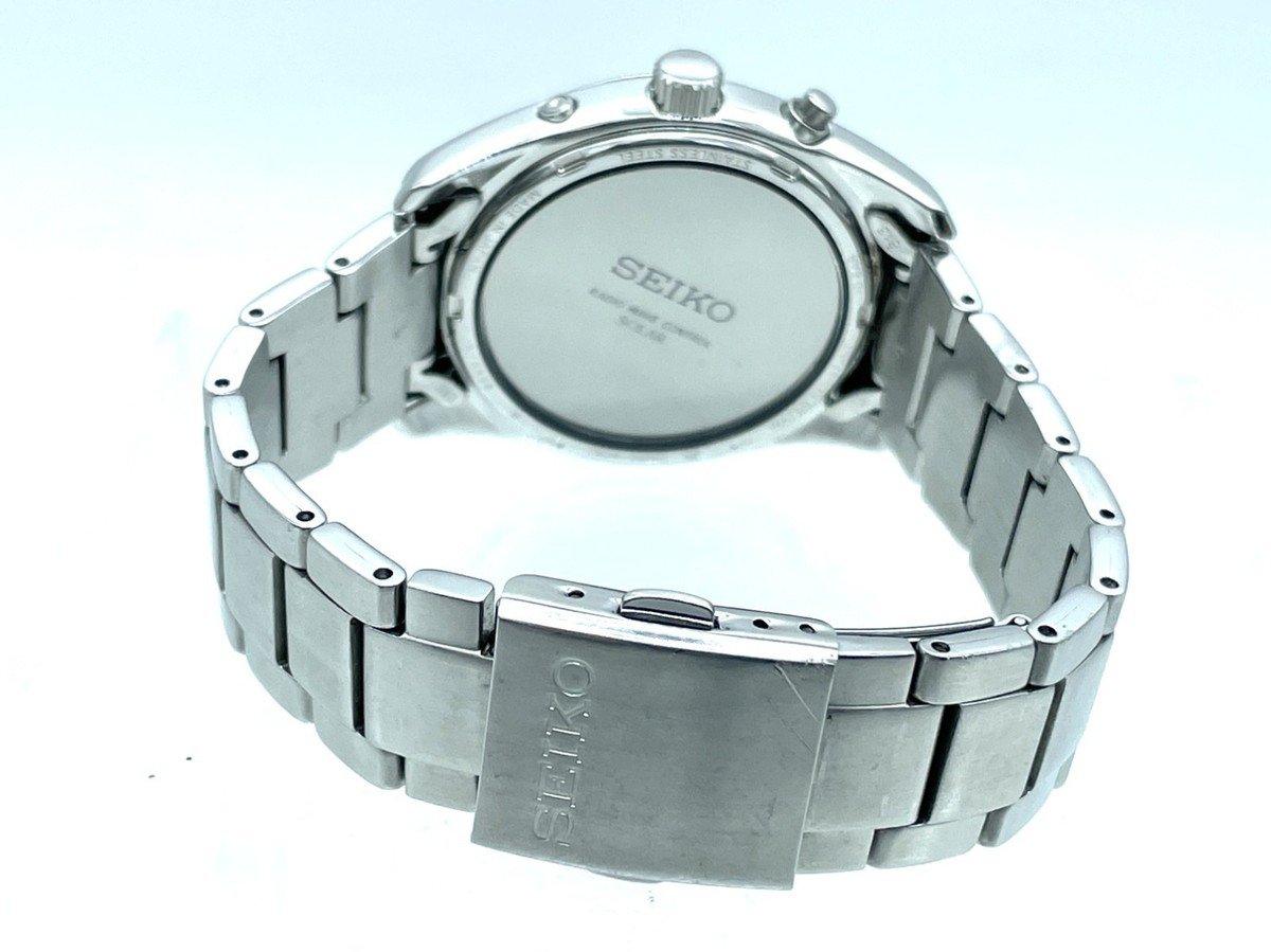 Seiko Solar Men's Black Watch - SBTM159 for sale online | eBay