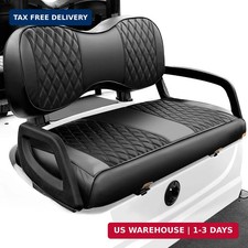 Golf Cart Diamond Seat Covers Kit, Fit for Yamaha G29 Drive/Drive 2 Front Seat C