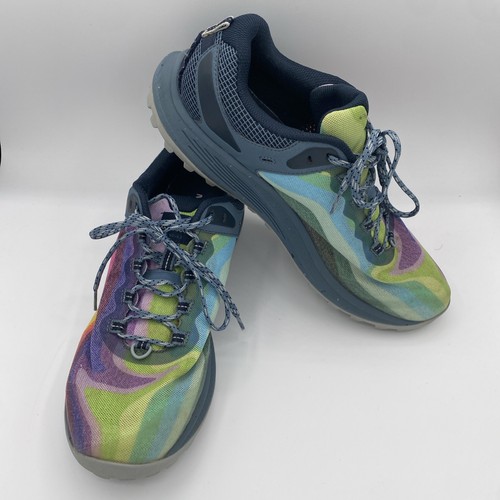 Merrell Nova 3 Mens 11M Running Sneakers Rainbow Athletic Tennis Shoes