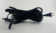 Lot of (5) Sony Playstation 1 or 2 Power Supply Cables AC Adapter Cable FAT PS2