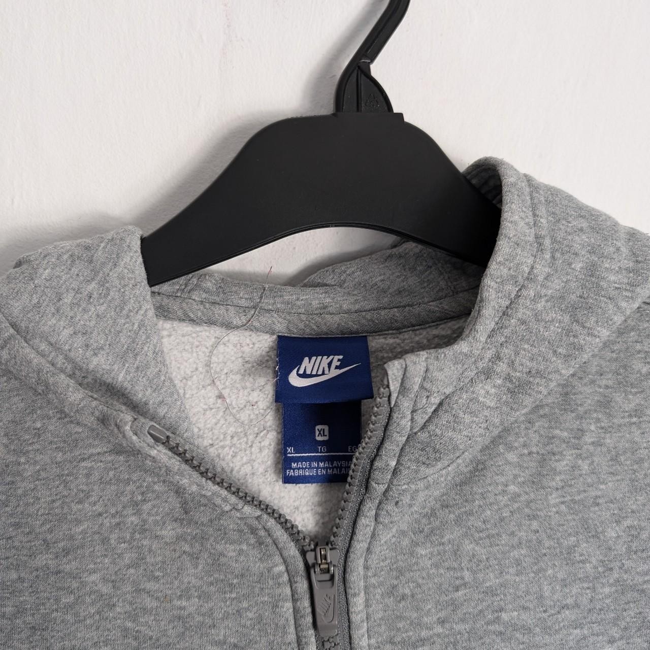Grey Nike Sportswear Basic Essentials Full Zip Ho… - image 3