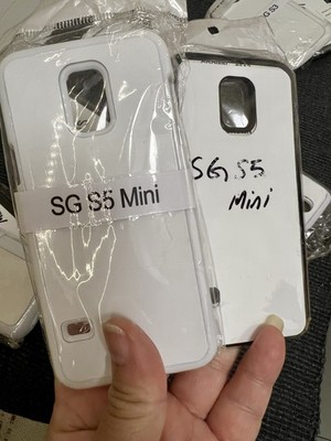 2 Leer Handyhüllen Thermodruck Transferpresse, mit Metallplatte, SGs5 Mini