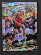 2025 Panini Prizm WNBA - Brittney Sykes #121 - Ice Prizm Seattle Storm