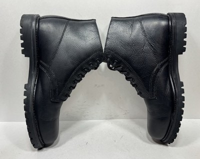 LL Bean‎ Chukka Leather Casual Ankle Boots Black Men\'s Size 12 Medium 05468 LL Bean Chukka Leather Casual Ankle Boots | Mercari main image 4