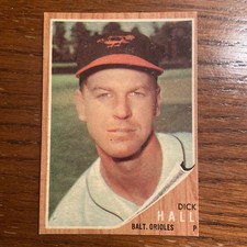 1962 DICK HALL TOPPS #189 ORIOLES  