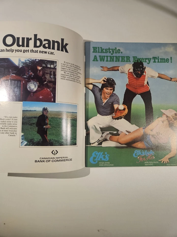 1978 Toronto Blue Jays Scorebook Magazine Vol. 2 No. 4 vs New York Yankees - Image 2 of 4