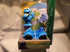 New Cookie Monster's Sesame Kart Set W Figure & Car Just Play Sesame Street