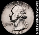 1957 Washington Quarter- Silver- Choice Gem Brilliant Uncirculated #i8821