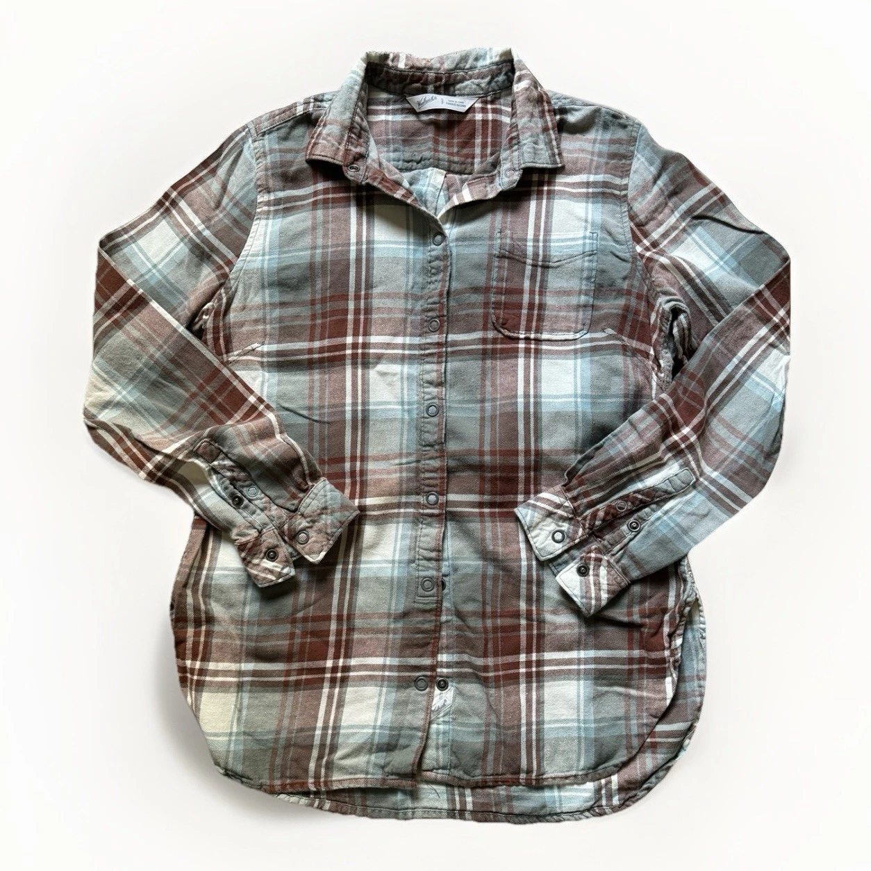 Woolrich Pemberton Women’s Flannel Shirt, Sz S Outdoors Camp Hike, Size Small
