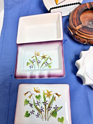 Ashtrays Vintage Lot of 10 - Picture 4 of 12