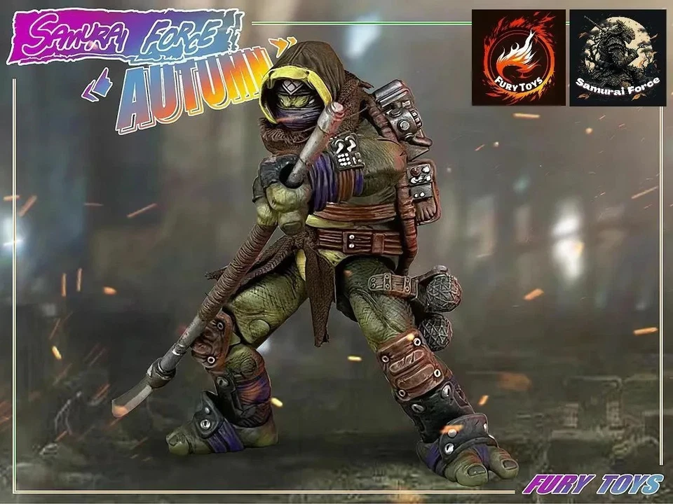 Fury Toys 1/12 Samurai Force Turtles Assassin Autumn 1 12 scale action figure UK - Image 3 of 4