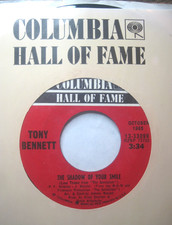 TONY BENNETT * 45 * The Shadow Of Your Smile * 1965 * NICE VG++/ Near MINT * RI
