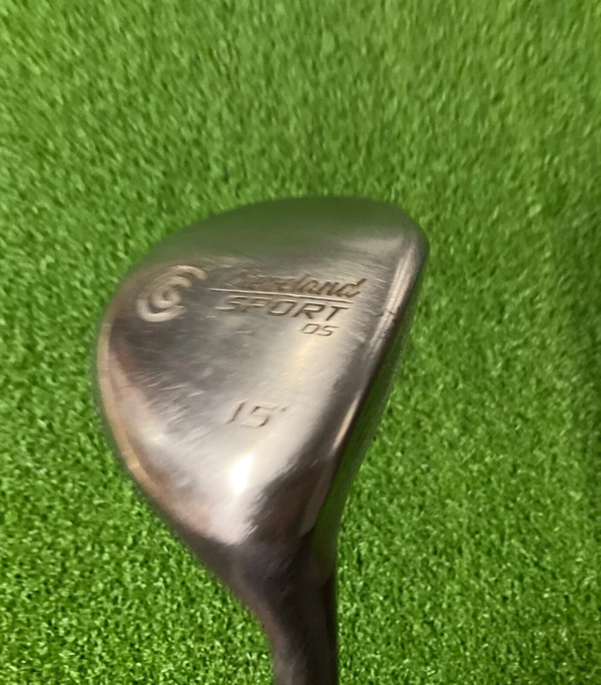 CLEVELAND SPORT OS 15 DEGREE 3 FAIRWAY WOOD STIFF FLEX GRAPHITE RH CLUB 43.5” - Image 2 of 4