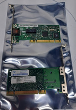 Lot of 2 Intel Pro/100M Desktop Network Adapter Cards
