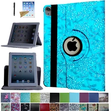 For iPad Air 4 2020 10.9 A2316 A2324 Rotating Smart Case Magnetic Cover Stand