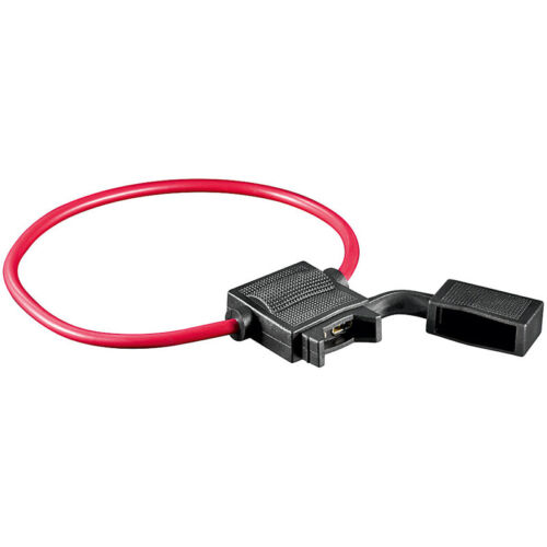 KFZ-Kabel-Sicherungshalter für KFZ-Sicherungen mit rotem Kabelanschluß - Bild 1 von 1