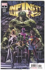 Infinity Wars 5 A Marvel 2018 NM Mike Deodato Signed Gerry Duggan