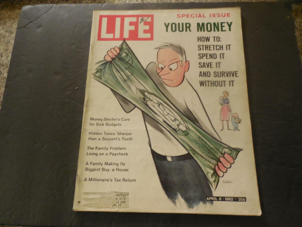 Life Apr 6 1962 All Money Issue ID:44036