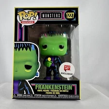 Funko POP! Universal Monsters Frankenstein Blacklight #1227 Walgreens Exclusive