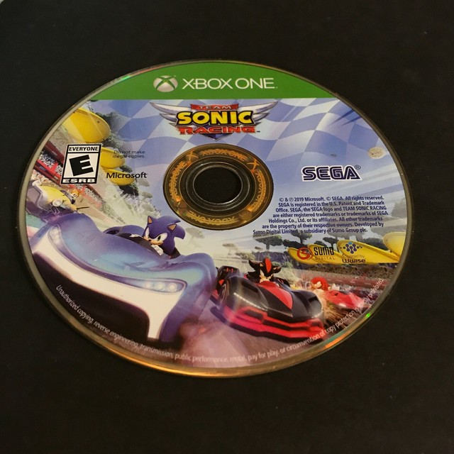 Team Sonic Racing Standard Edition Microsoft Xbox One 2019 For