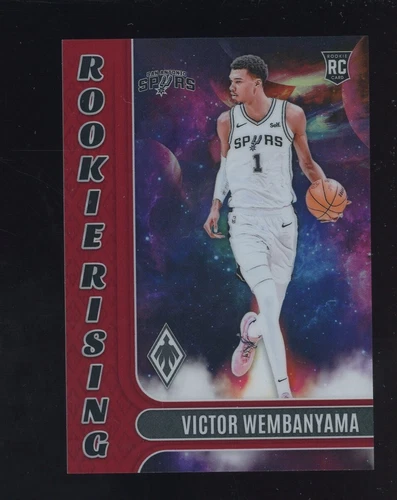 Victor Wembanyama 2023-24 Phoenix Rookie Rising Red RC Eookie 063/125
