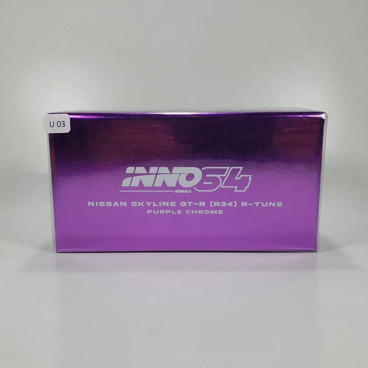 INNO64 - Nissan Skyline GT-R34 R Tune Purple Chrome IDE Indonesia