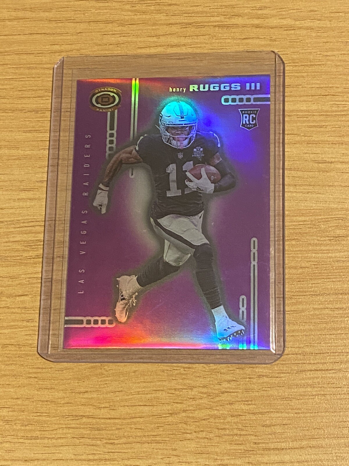 Henry Ruggs III Panini Chronicles Dynagon Rookies #D15 Purple