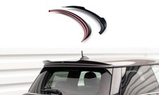 Cup Dachspoiler Aufsatz SCHWARZ für Mini Cooper S F56 FL Spoiler Verlängerung AB