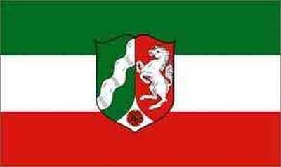 North Rhine Westphalia Flag 3x5 ft Germany German State Coat of Arms Rhineland
