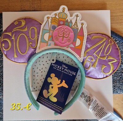 Disney Ohren Ears Haarreif  It's Small World 