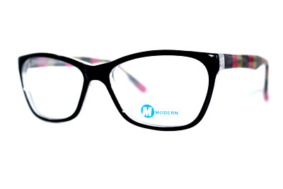 NEW MODERN OPTICAL CONNECT BLACK ICE AUTHENTIC EYEGLASSES FRAMES 56-18-140MM